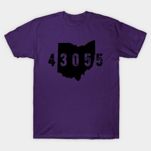 43055 Zip Code Newark Ohio T-Shirt